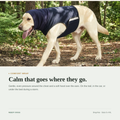NeedyDogs Comfort Wrap — Calming Anxiety Vest for Dogs